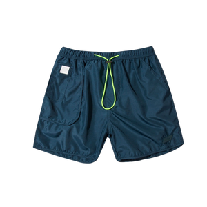 Pantalones cortos OEM de nailon para hombre, temporada de verano, con cordón, impermeables, de secado rápido, para deportes, playa, con logotipo personalizado - Product Image 1