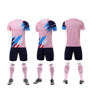 Tùy Chỉnh Bộ Dụng Cụ Bóng Đá Đầy Đủ Thiết Lập Thời Trang Bóng Đá Mặc Đội Đồng Phục Jersey - Product Image 5