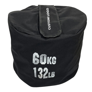 Sac de frappe d'entraînement en tissu Oxford durable avec poignées, options de remplissage eau et sable, sacs de frappe lourds pour entraînement de boxe 5-60 kg - Product Image 1