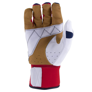 Promoción Guantes de bateo de béisbol Puño corto Guantes de béisbol y softbol de alta calidad Guantes de softbol de cuero originales - Product Image 5
