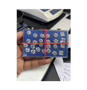 Fabrication de bijoux de mode de luxe en gros d'usine VS clarté véritables diamants naturels cultivés en laboratoire CVD en vrac d'Inde - Product Image 1