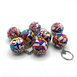 Football Flag PVC Keychain Souvenir - Product Image 2