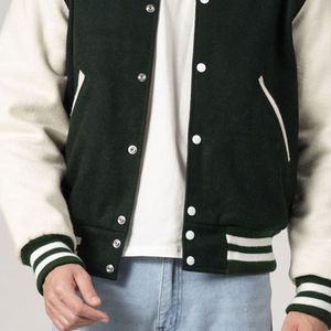 Chaqueta de Invierno para Hombre, Estilo Universitario, 100% Algodón, Impermeable, Cortavientos, Transpirable, con Capucha, Diseño con Letras Estampadas, Estilo Urbano - Product Image 5