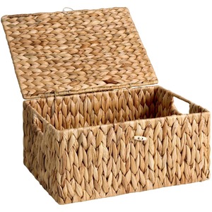 Boîte de rangement pour la maison en jacinthe d'eau, boîte de rangement artisanale, écologique, naturelle, décoration intérieure et extérieure, vente en gros du Vietnam - Product Image 1