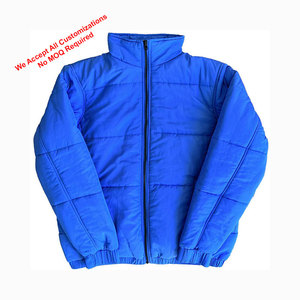 Custom Logo <b>Hooded</b> Men's Winter Puffer <b>Jacket</b> with <b>Soft</b> <b>Shell</b> Canvas Casual Style Polyester Filled Warm Street Wear - Product Image 1