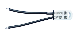 Protecteur thermique d'action instantanée de KSD9700-LH Shell en céramique bimétallique 250V 10A - Product Image 2