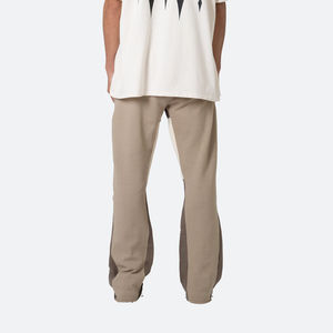 Streetwear Hommes Jogger Pantalon de survêtement Personnalisé 3D Puff Print Fleece Stacked Flared Puff Printing Pantalon de survêtement pour hommes 2025 - Product Image 2