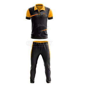 Vente chaude Meilleure conception Impression de logo personnalisé Uniforme de cricket de vêtements de sports d'équipe en différentes couleurs - Product Image 2