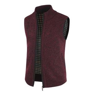 Men's Fashionable High Quality Woolen <b>Vest</b> Custom Work Utility Windproof Fleece for Winter Outdoor <b>Fishing</b> Casual Outer Wear - Product Image 5