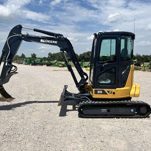 Miniexcavadora compacta 2023 Johnn Deere 35P, motor Yanmar usado, válvula hidráulica Kawasaki, peso operativo de 0,8-8 toneladas, caja de cambios PLC - Product Image 5