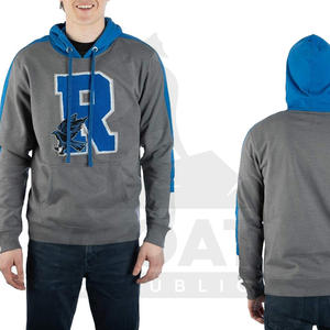 เสื้อฮู้ดดี้ปักลายคุณภาพสูง ผ้าฟลีซสำหรับฤดูหนาว สไตล์สตรีทแวร์ เป็นมิตรกับสิ่งแวดล้อม ทรงปกติ สวมใส่สบาย สำหรับผู้ชาย ผลิตจากผ้าผสมโพลีเอสเตอร์/คอตตอน - Product Image 5