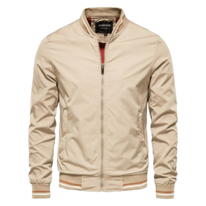 Lightweight Bomber <b>Jacket</b> Men's Classic Fit Water Resistant <b>Jacket</b> With Breathable Mesh Liner - Product Image 1