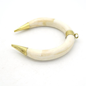 Collar colgante Real Buffalo Bone Ox Bone colgante hueso colmillo de hueso colgante de glowin fashion - Product Image 5