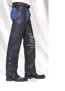 2025 New Design Hommes Chaps En Cuir Fabriqué En Usine Chaps En Cuir En Cuir De Couleur Unie Chaps Fabricant - Product Image 6