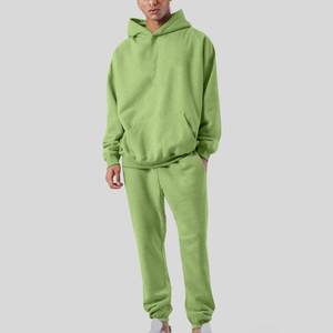 2025 nuevos conjuntos de chándal de moda para hombre, con capucha y pantalones para mujer Sudadera, Jersey CON CAPUCHA DE Color sólido + Pantalones, traje, conjuntos de ropa deportiva informal para hombre - Product Image 1