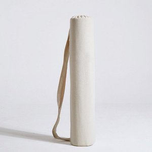 Bolsa de esterilla de Yoga de gran venta, bolsa de lona de algodón para Yoga, bolsa de hombro con logotipo personalizado para gimnasio y Yoga, bolsa de hombro con bolsillo interior - Product Image 5