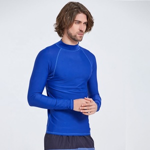 Gym Long Sleeve Shirt Men Fitness Training T Shirt Running Sport Rash Guard Top Quality Customized Rash Guard - Product Image 3