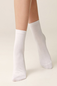 SoftDaily Women Full Length <b>Socks</b> Cotton Rich Breathable Stretch Regular Fit Multi <b>Colour</b> Daily Pack - Product Image 3