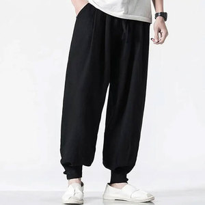 Wholesale Factory Direct High Quality Black Tight End <b>Pant</b> Kimono <b>Pants</b> Multi Pocket Long <b>Cargo</b> <b>Pant</b> With Custom Logo - Product Image 3