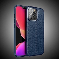 Coque de téléphone en Fiber de carbone, Texture Litchi pour iPhone 14 Pro Max, housse de protection arrière pour iPhone 14 14 pro 14 max