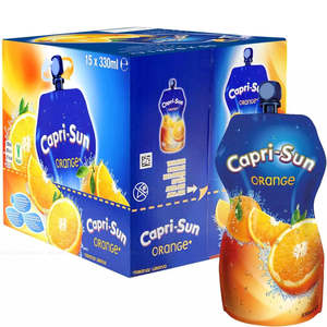Venta al por mayor Capri Sun Orange Juice Drink Mejor calidad Refrescante Bebida Bolsa Venta caliente Precio de fábrica para niños y adultos - Product Image 1