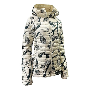 Women's Breathable Finished Puffer <b>Jacket</b> with Hooded Design Zipper Closure for Winter Warmth Stylish <b>Lightweight</b> Outdoor Wear - Product Image 5