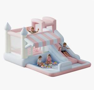 Château gonflable en PVC à thème arc-en-ciel pour la maison, l'école, le centre commercial, l'extérieur et l'intérieur - Product Image 5