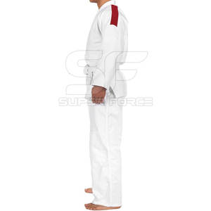 เครื่องแบบยูโดพร้อมลายกิโมโน Jiu Jitsu ปลอดภัยและสะดวกสบายสำหรับการฝึกชุดยูโดระบายอากาศ - Product Image 4