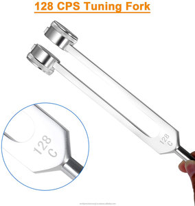 Diapasón de 128Hz para Terapia Médica, Instrumento de Sanación por Sonido, Yoga, Meditación, Ayuda Didáctica de Física, Acero Inoxidable - Product Image 5