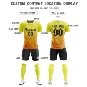 Conjuntos de fútbol sublimados completos de poliéster 100% personalizados al por mayor, cómodos de llevar, recién llegados, uniformes de fútbol - Product Image 3