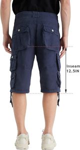 Pantalones cortos de carga para hombre de calidad superior Último estilo Tarifa asequible Venta caliente Pantalones cortos de carga para hombre ligeros con logotipo/colores personalizados - Product Image 4