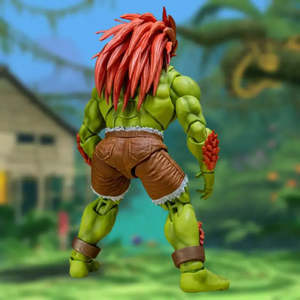 Ultra for Street Fighter II Collector Figurine New Plastic Model Toy Blanka for Kids Anime Accessory <b>Collection</b> <b>Box</b> Included - Product Image 5