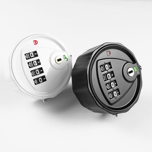 Secure 4 Digit Double Combination Cam Cabinet <b>Lock</b> High Security Hardware Zinc Alloy with <b>Key</b> and Password - Product Image 2