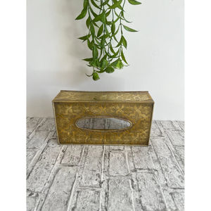 Gold Metal Tableware <b>Tissue</b> Box Holder Rectangle Shape <b>Tissue</b> Box Holder <b>for</b> <b>Wedding</b> Party Events Use in Wholesaler Price - Product Image 6