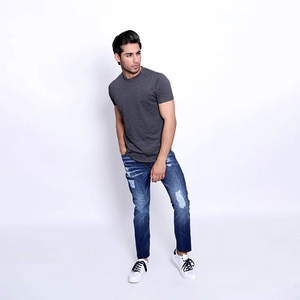 Fantaisie grande taille hommes T-shirts personnalisé t-shirt impression 100% coton t-shirt pour hommes - Product Image 4