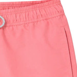 Shorts de bain pour hommes, séchage rapide, légers, vêtements de bain d'été avec taille élastique, cordon de serrage, poches, trunks - Product Image 3