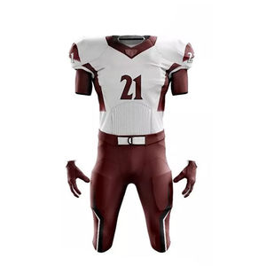 ชุดยูนิฟอร์มอเมริกันฟุตบอลดีไซน์ใหม่สำหรับผู้ชาย ราคาขายส่ง รับทำโลโก้ ชุดยูนิฟอร์มอเมริกันฟุตบอลชาย - Product Image 4