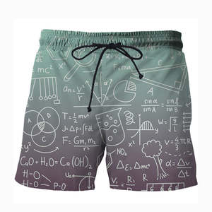 Shorts de Playa Personalizables para Hombre, Impresión Digital 3D, Estilo Casual, Shorts de Baño con Estampado Sólido, Shorts de Surf - Product Image 3