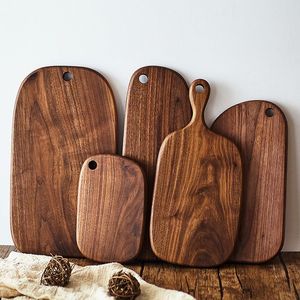 Dernier thème Planche à découper ronde en bois de manguier Vente en gros Planche à découper personnalisée Blocs fabriqués en Inde - Product Image 3