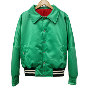เสื้อแจ็กเก็ตบอมเบอร์ผ้าซาตินเสื้อแจ็กเก็ตเบสบอลวิทยาลัยสั่งทำได้ - Product Image 1