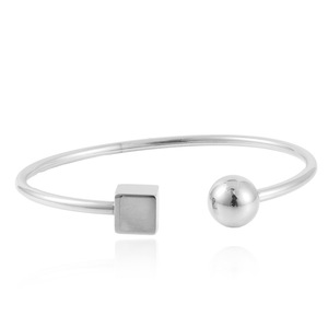 yunnique New Luxury Square/<b>Rectangular</b> Titanium Steel Bracelet Stylish Women's Stainless Steel Fashionable Trendy - Product Image 1