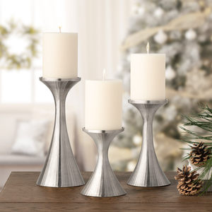 Haute qualité Portable événement fête mariage pièce maîtresse décoration de Table bougeoir Unique en aluminium bougie pot - Product Image 2