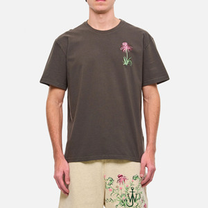 Ropa informal de verano para hombre, camisetas con logotipo personalizado bordado en poliéster/algodón, Camiseta de algodón a la moda - Product Image 1