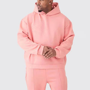 Chándales de hombre de algodón 100 por ciento personalizados de Pakistán Sudadera con capucha de gran tamaño Ropa de invierno con logotipo Cómodo chándal informal - Product Image 3