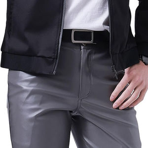 Pantalones de Cuero de Nueva Llegada, Último Diseño, Mejor Precio al por Mayor, Pantalones de Cuero Transpirables para Hombre Hechos en Pakistán - Product Image 5