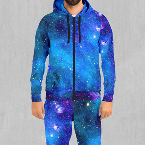 Conjunto Deportivo de 2 Piezas para Hombre, Casual, Invernal, Talla Grande, Estampado, con Pedrería, Cortavientos, Colores Personalizados con Logotipo, Servicio OEM - Precio al por Mayor - Product Image 6