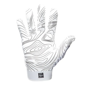 Antideslizante Super Grip Estilo de bandera de EE. UU. Diseño personalizado Guantes de receptor de fútbol americano Cómodos guantes de receptor de fútbol de Palma - Product Image 2
