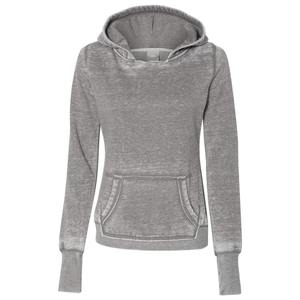 Sudaderas con capucha de lavado ácido para mujer de alta calidad, nuevo estilo deportivo, Frente personalizado, el mejor Material para invierno, venta al por mayor - Product Image 2