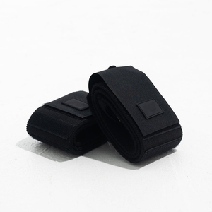 2025 nuevo último diseño gimnasio Color negro resistente gimnasio entrenamiento Banco prensa levantamiento de pesas muñequeras para mano - Product Image 1