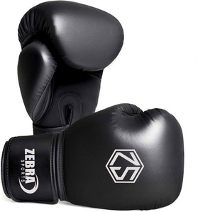 Guantes de Boxeo para Hombre y Mujer, 12 oz, Cuero PU, Cierre de Velcro, para Boxeo, Kickboxing, MMA, Muay Thai, Entrenamiento con Saco de Boxeo y Combate - Product Image 4